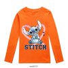 Dětské triko s dlouhým rukávem Stitch