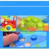 Color Cognition Board Montessori Educational Toys For Children Wooden Toy Jigsaw Kids Early Learning Color Match 3