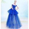 Princeznovské šaty pro panenky Barbie