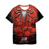 Barevná dětská trička s motivem Spidermana, 3-14 let