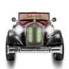 Elektrické autíčko Retro 4x4 Baby Mix lakované červené (Barva Červená)