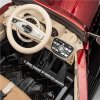 Elektrické autíčko Retro 4x4 Baby Mix lakované červené (Barva Červená)