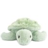 Plyšová hračka želvička Baby Mix 26cm zelený (Barva Zelená)