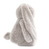 Plyšová hračka zajíček Baby Mix 20cm (Barva Šedá)