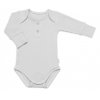 Žebrovaná rostoucí souprava 3D, Baby Boy - šedá (Velikost koj oblečení 56/62 (0-3m))