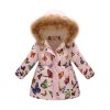 Kids Girls Jacket 2018 Autumn Winter Jacket For Girls Coat Baby Warm Hooded Outerwear Coat Girls 7