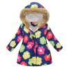 Kids Girls Jacket 2018 Autumn Winter Jacket For Girls Coat Baby Warm Hooded Outerwear Coat Girls 23