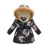 Kids Girls Jacket 2018 Autumn Winter Jacket For Girls Coat Baby Warm Hooded Outerwear Coat Girls 5
