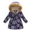 Kids Girls Jacket 2018 Autumn Winter Jacket For Girls Coat Baby Warm Hooded Outerwear Coat Girls 4