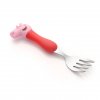 Peppa Pig Tableware Spoon Cross Fork Soup Spoon Set Dining Lunch George Action Figures Anime Figures 1