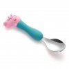 Peppa Pig Tableware Spoon Cross Fork Soup Spoon Set Dining Lunch George Action Figures Anime Figures 2
