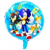 Narozeninové balonky Sonic, 5ks