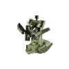 Transformer tank/robot plast 14cm na setrvačník 3 barvy