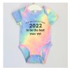 Kojenecké body s nápisy - Baby 2022 mix