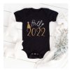 Kojenecké body s nápisy - Baby 2022 mix