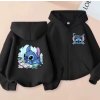 MIKINA STITCH na zip, různé barvy
