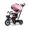 Dětská tříkolka Milly Mally Movi black-pink (Barva Růžová)