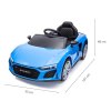 Elektrické autíčko Milly Mally Audi R8 Spyder Blue (Barva Modrá)