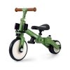 Dětská tříkolka 5v1 Milly Mally Optimus Max s vodící tyčí green (Barva Zelená)