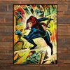 4x obraz Marvel hrdinové (Daredevil, Black Widow, Ghost Rider, Venom)