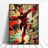 4x obraz Marvel hrdinové (Daredevil, Black Widow, Ghost Rider, Venom)