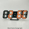 3D LED nástěnné nebo stolní digitální hodiny