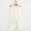 Kojenecké dupačky z organické bavlny New Baby Olivy (Barva Béžová, Velikost 56 (0-3m))