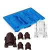 Star Wars Ice Tray Silicone Mold Ice Cube Tray Chocolate Mould Death Star Darth Vader R2D2 R2 D2