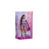 Barbie Deluxe modelka - Fialové šortky JFP43 TV