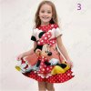 Dívčí letní šaty s motivem "Minnie Mouse"