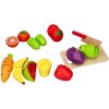 zelenina a ovoce na krajeni v bedynce adam toys 13 ks
