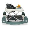 Dětské chodítko s houpačkou a silikonovými kolečky Baby Mix zelená (Barva Zelená)
