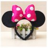 Ozdobné dětské čelenky s ouškama a mašlí Minnie