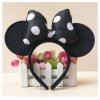 Ozdobné dětské čelenky s ouškama a mašlí Minnie
