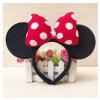 Ozdobné dětské čelenky s ouškama a mašlí Minnie