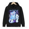 KPop Demon Hunters dětská černá mikina s potiskem (Huntrix, Saja Boys)