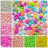 100 ks pěnových mini (2 cm)  květů růží