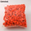 500 ks pěnových mini (3 cm)  květů růží