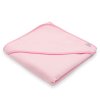 Dětská froté osuška s kapucí New Baby BASIC 80x80 ružová (Barva Růžová)