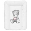 prebalovaci podlozka mekka teddy 70 x 50cm bila nellys