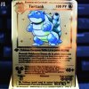 Zlaté, kovové sběratelské karty Pokémon