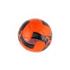 Míč fotbalový malý junior nafouknutý šitý 15cm kůže mix barev v síťce