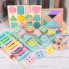 Montessori dřevěné hračky - obrázkové puzzle, zvířátka