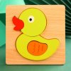 Montessori dřevěné hračky - obrázkové puzzle, zvířátka