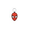 Přívěsek na klíče/Klíčenka Spiderman hlava gumový 7cm v sáčku