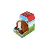 Pes Max chodící štěkající plyš/plast 15 x12cm na baterie se zvukem s pohybem v krabici 13x19x18cm