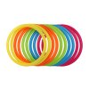 Skákací kruhy barevné plast průměr 27cm kreativní hra v krabici