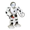 Robot RC FOBOS plast interaktivní chodící 40cm česky mluvící na baterie s USB v krabici 31x45x13cm
