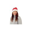 Čepice vánoční pro dospělé látka průměr 29 cm na kartě karneval