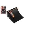Skateboard prstový šroubovací s rampou plast mix druhů na kartě 20x29x7cm